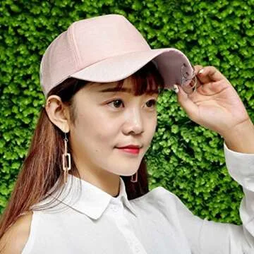 Trendy Colygamala Women's Three-Ring Baseball Cap