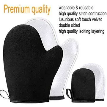 Tanning Mitts Self Tanner Mitt Applicator, Self Tanning Mitt Applicator, Self Tanner Kit, Self Tanning Glove for Self Tan Mit, Self Tanning Applicator Mitt, Self Tanning Kit, Self Tanner Glove
