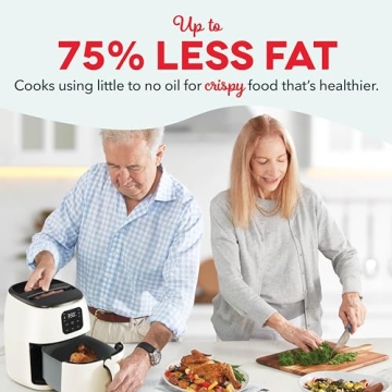 Compact Dash Tasti-Crisp Air Fryer for Healthier Cooking