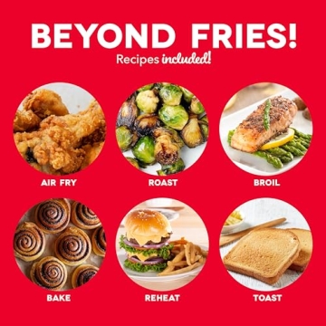 Compact Dash Tasti-Crisp Air Fryer for Healthier Cooking