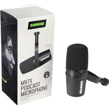 Shure MV7X / Gator Boom