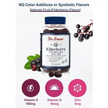 Dr. Brian Vitamin C D3 Gummies for Immune Support