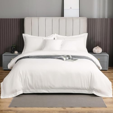 Luxury eBeddy Linens King XL Duvet Cover Set - 800 TC Egyptian Cotton
