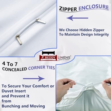 King XL Duvet Cover Set 800 TC Egyptian Cotton Luxury