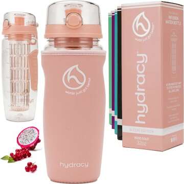 Infusion Water Bottle for Flavorful Hydration