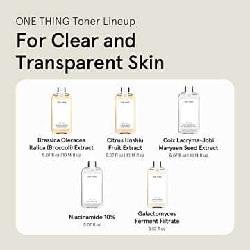 ONE THING Citrus Unshiu Fruit Toner (Tangerine Extract) 5.07 Fl Oz | Hydrating Revitalizing Facial Extract, Uneven Dull Skin, Vitamin C | Acne Scars Dark Spots Pigmentation | Vegan Korean Skin Care