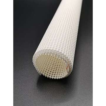 Needlepoint Blank Canvas Twist Interlock Orange-Line – 13 Mesh Size