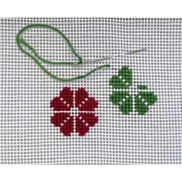 Needlepoint Blank Canvas Twist Interlock for Crafts