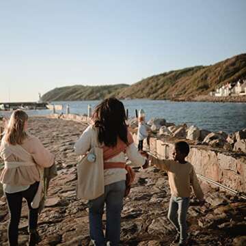 mushie Silicone Pacifier Holder Case (Cambridge Blue)