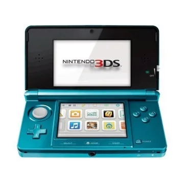 Nintendo 3DS Aqua Blue (Renewed) - Experience Gaming Like Never Before!