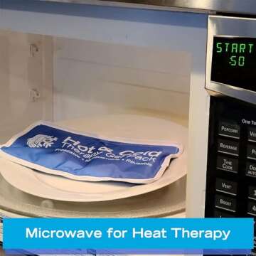 Roscoe Medical Gel Ice Packs Reusable and Cold Packs for Injuries Reusable, Shoulder Ice Pack, Knee Ice Pack, Hot and Cold Pack, Ice Pack for Back, 5 x 10 Inches, Small Ice Pack