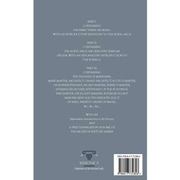 Manual of Freemasonry: COMPLETE - PART I PART II PART III