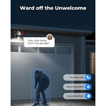 REOLINK 4K PTZ Outdoor Camera, PoE IP Home Security Surveillance, 5X Optical Zoom Auto Tracking, Spotlights Color Night Vision, Two Way Talk, Up to 256GB microSD Card (Not Included), RLC-823A