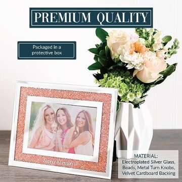 Pavilion - Sweet Sixteen Picture Frame, Party Decor, Happy 16th Birthday For Girl, Sweet 16 Party Ph...