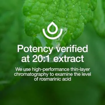 Fresh Nutrition Lemon Balm Extract Capsules for Relaxation