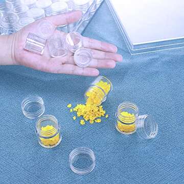 DUOFIRE 2 Pack 30 Pcs Diamond Painting Storage Containers Bead Organizer Diamond Art Storage Contain...