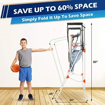 E-Jet Basketball Arcade Game - Easy Setup & Family Fun