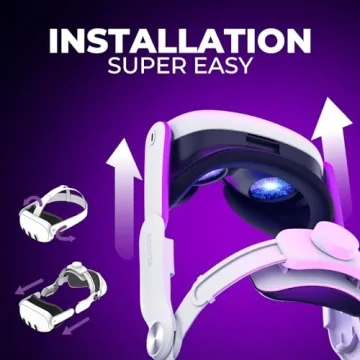 DESTEK QH3 Pressure-Free Head Strap for Meta Quest 3