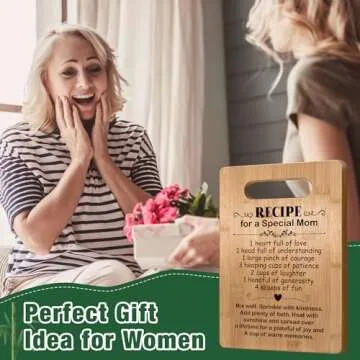 Mom Gift Bamboo Cutting Board - Perfect for Mothers