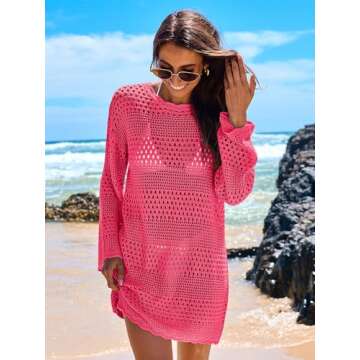 Stylish ANRABESS Women Swim Cover Up for Summer 2025