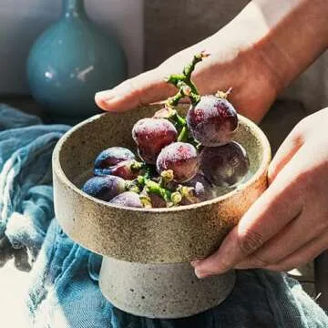 Chic Concrete Fruit Bowl for Stylish Home Decor