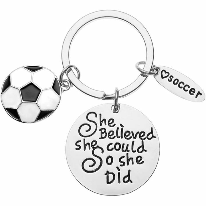 Inspiring Soccer Keychain for Players & Teams