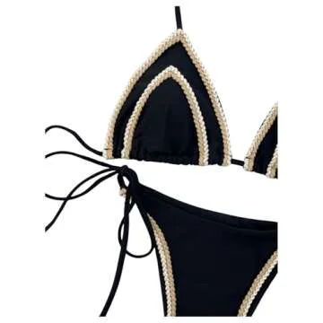 SHENHE Women's Stylish 2 Piece Bikini Set for Summer Beach