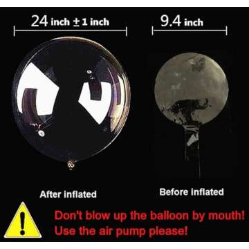 Bobo Balloons - 25 Pack Clear 24 Inch Party Decorations