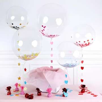 Bobo Balloons - 25 Pack Clear 24 Inch Party Decorations