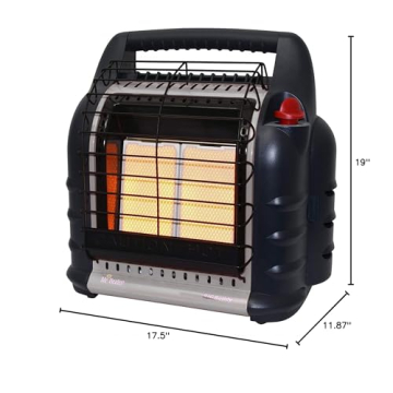 Mr. Heater MH18B Portable Propane Heater Efficient Heat