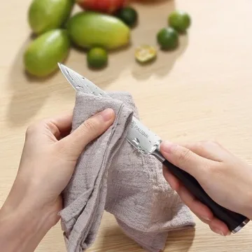 PAUDIN 5-Inch Utility Knife for Effortless Cutting