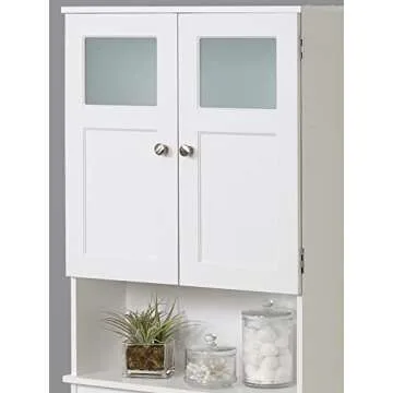 Stylish Zenna Home Over-the-Toilet Spacesaver for Storage