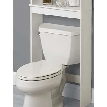 Stylish Zenna Home Over-the-Toilet Spacesaver for Storage