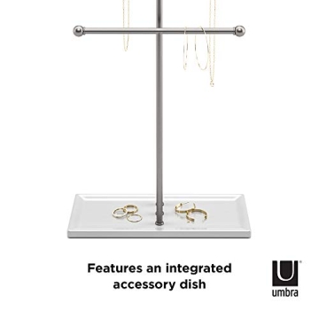 Umbra Trigem Jewelry Organizer Tangle-Free Necklace Display