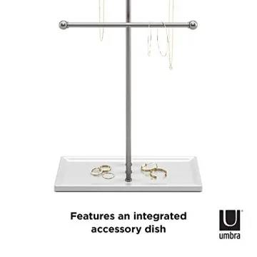Umbra Trigem Jewelry Organizer Tangle-Free Necklace Display