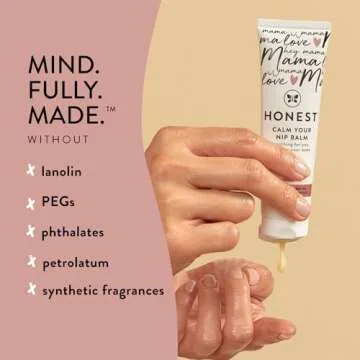 Honest Mama Nip Balm for Nursing Moms - Organic Comfort