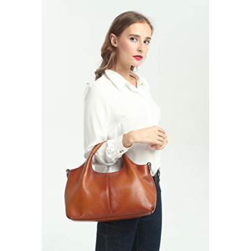 Iswee Ladies Leather Handbag - Stylish & Versatile Purse