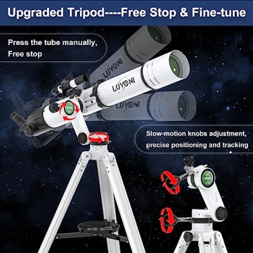 LUVONI 90mm Telescope for Adults - Ideal for Stargazing