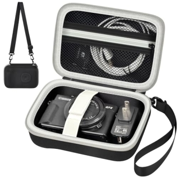 Comecase Digital Camera Case for Canon PowerShot G7 X Mark II/ G7X Mark III Vlogging Camera