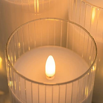 Flameless LED Candles with Remote | ANGELLOONG Set of 3