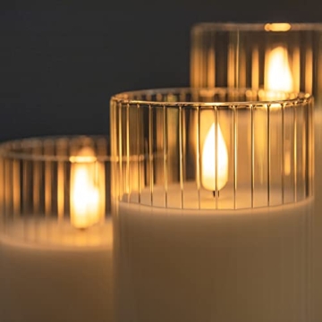 Flameless LED Candles with Remote | ANGELLOONG Set of 3