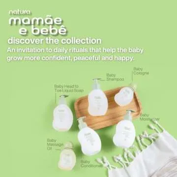 Natura Mamãe e Bebê - 100% Vegan Stretch Marks Oil - 6.7 fl oz