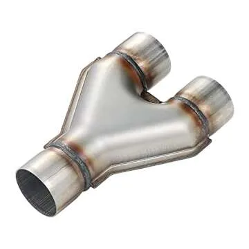 High-Quality LCGP Stainless Steel 2.5" Y-Pipe for Diesel Cars