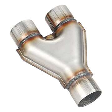 High-Quality LCGP Stainless Steel 2.5" Y-Pipe for Diesel Cars