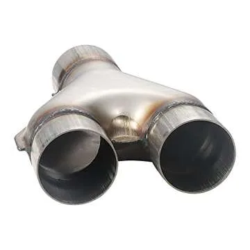 High-Quality LCGP Stainless Steel 2.5" Y-Pipe for Diesel Cars