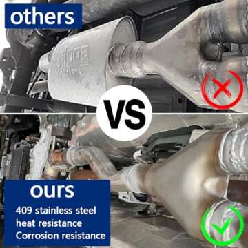 High-Quality LCGP Stainless Steel 2.5" Y-Pipe for Diesel Cars