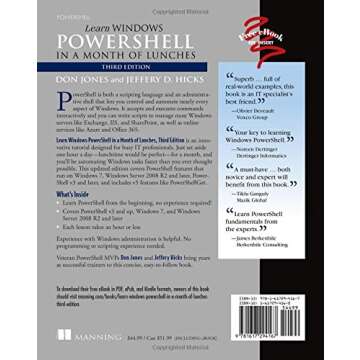 Learn Windows PowerShell in a Month of Lunches