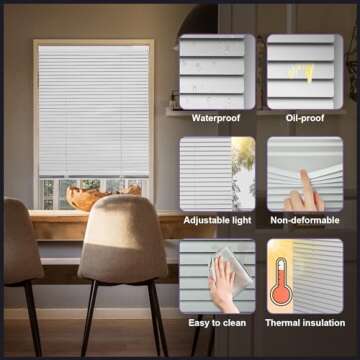 Motorized Smart Blinds with Remote - Solar Power & Alexa Compatible