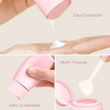 Travel Bottles for Toiletries, TSA Approved Leak Proof Set