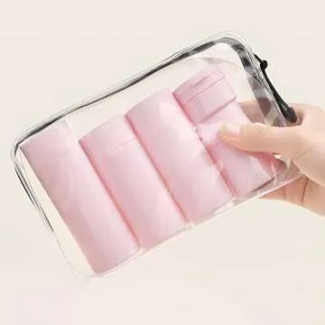 Travel Bottles for Toiletries, TSA Approved Leak Proof Set